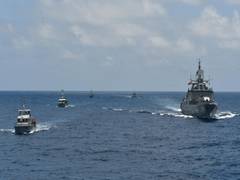 
      
      INS Tarkash takes part in Joint Exercise with Nigerian Navy
      
      