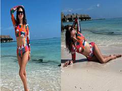 
      
      Sunny Leone shares hot bikini pictures from Maldives trip
      
      