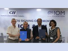 
      
      IOM-UN Migration signs MOU with CII
      
      