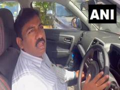 
      
      TRS leader parks car in front of Amit Shah's cavalcade
      
      