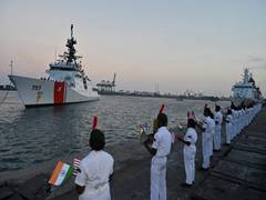 
      
      USCGC Midgett conducts Chennai Port visit
      
      