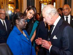 
      
      President Droupadi Murmu meets King Charles III at Buckingham...
      
      