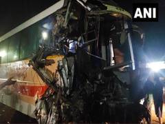 
      
      Maharashtra: 1 dead, 4 injured in a bus accident in Pune
      
      