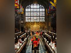 
      
      Queen Elizabeth II's coffin lowered into Royal Vault at...
      
      