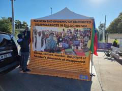 
      
      Baloch rights group highlights enforced disappearances
      
      
