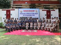 
      
      Nepal Armed Police Force delegation on 10-day visit to India
      
      