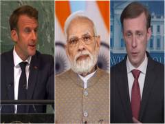 
      
      France, US hail PM Modi's advice to Putin over Ukraine 
      
      