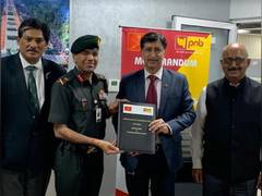 
      
      PNB renews the trust of Indian army for 'PNB Rakshak Plus Scheme'
      
      