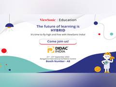 
      
      ViewSonic participates at DIDAC India 
      
      