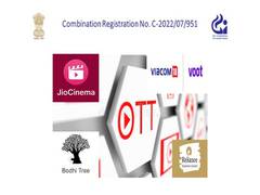 
      
      CCI approves merger of Jio Cinema OTT with Viacom 18 Media
      
      