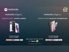 
      
      Motorola edge 30 ultra, Motorola edge 30 fusion go on sale
      
      