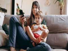 
    Watching Tv with your child might help in their brain development
    