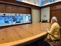 
      
      PM Modi reviews reconstruction work in Badrinath, Kedarnath
      
      