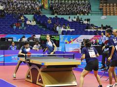 
      
      National Games 2022 (Table Tennis):Top-seeded pair crash out
      
      