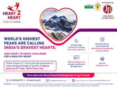 
      
      JB Pharma rolls out its campaign #Heart2HeartChallengeIndia
      
      