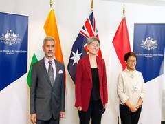 
      
      Jaishankar holds first Australia-India-Indonesia trilateral...
      
      