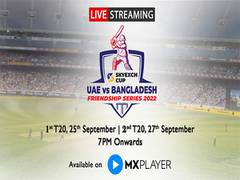 
      
      MX Player to livestream T20 Cricket
      
      