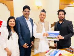 
      
      Maha Governor hails Alfavision's Goyals as Emerging Environment
      
      