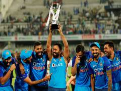 
      
      India get rankings boost following T20I series triumph over Aus
      
      