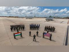 
      
      Indian Navy's P8I Aircraft Participates in Exercise Kakadu 
      
      