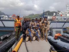 
      
      INS Sunayna participates in maiden CMF exercise in Seychelles
      
      