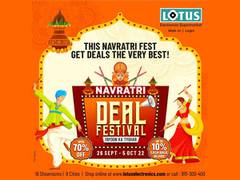 
      
      Get up to 70 per cent off for this Navratri 2022 Deal Festival 
      
      