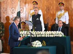 
      
      Ishaq Dar appointed as Pakistan's new finance minister
      
      