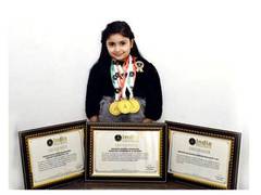 
      
      4-year-old Jammu girl creates history
      
      