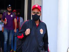 
      
      Legends League Cricket: Gujarat Giants arrive in Jodhpur
      
      