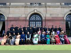 
      
      Indian Foreign Service officer trainees call on President Murmu
      
      