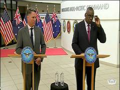 
      
      US, Australia focus on maintaining free, open Indo-Pacific
      
      