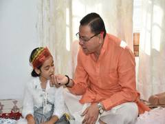 
      
      Pushkar Dhami celebrates Navmi; worships Kanjaks
      
      