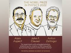 
      
      Physics: A Aspect, J Clauser, A Zeilinger awarded Nobel Prize
      
      