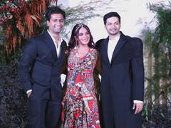 
      
      RiAli's wedding reception: Vicky Kaushal attends the bash
      
      