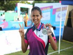 
      
      Amita Rathva wins individual silver and team bronze for Gujarat
      
      