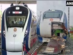 
      
      No functional part damaged in Vande Bharat Express accident
      
      