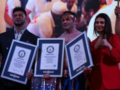 
      
      India's Pride Vispy Kharadi sets 3 more Guinness Records
      
      