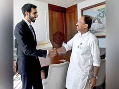 
      
      Muraleedharan meets Minister of State, African Affairs of UAE on sidelines of UNSC High-Level debat
      
      