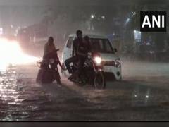 
      
      Waterlogging in Mathura after heavy rainfall
      
      