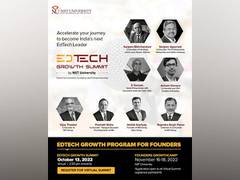 
      
      NIIT University (NU) set to organize EdTech Growth Summit 
      
      
