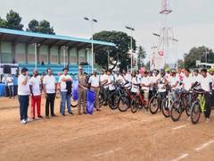 
      
      Manipal Hospital Salem pedals for a healthy heart
      
      