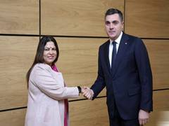 
      
      MoS Lekhi meets Foreign Minister of Georgia
      
      