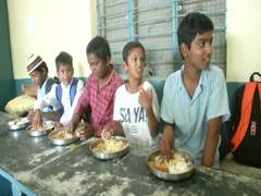 
      
      Mid-day meal Program in govt school keeps students healthy
      
      