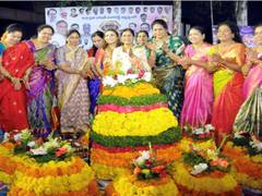 
      
      Patlolla Manjusree Jaipal Reddy hosts Bathukamma Celebrations
      
      