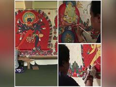 
      
      Nepal's Yuga Purush preserves mural of esoteric Buddhist god
      
      