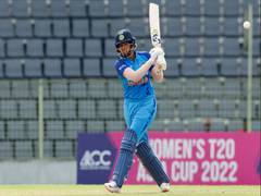 
      
      Top knock by Shafali guides India to 148/6 against Thailand
      
      