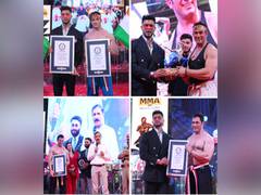 
      
      Sahil Khan and Vispy Kharadi sets Guinness World Record
      
      