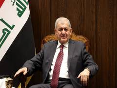 
      
      Iraqi parliament elects  Abdul Latif Rashid as new President 
      
      