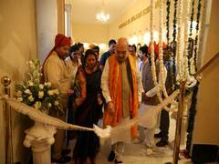 
      
      Shah inaugurates 'Gatha Swaraj Ki' gallery in Scindia Museum
      
      