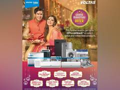 
      
      Voltas announces its 2022 'Grand Mahotsav' offer in India
      
      